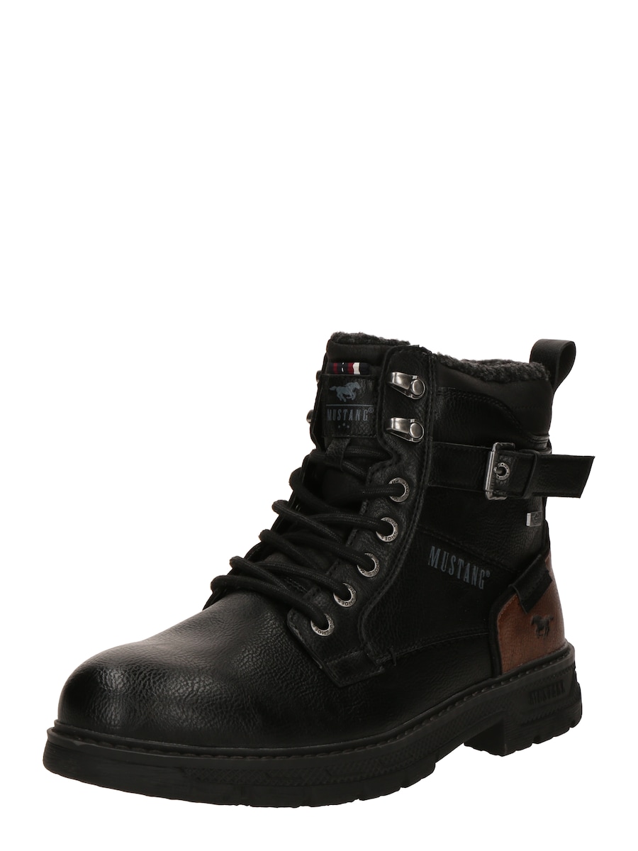 Ботинки на шнуровке MUSTANG, черный
Ботинки на шнуровке MUSTANG, черный