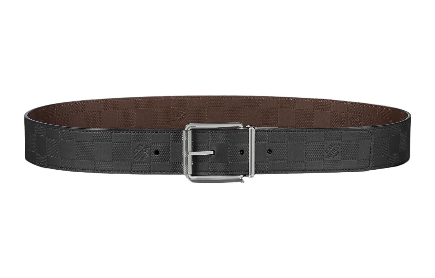 Мужской ремень Louis Vuitton, коричневый/черный
Мужской ремень Louis Vuitton, коричневый/черный