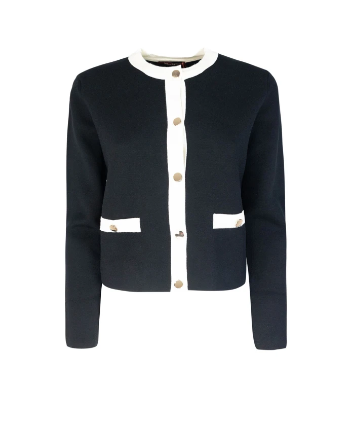 Черный свитер из вискозы и полиэстера Max Mara Studio, черный
Черный свитер из вискозы и полиэстера Max Mara Studio, черный