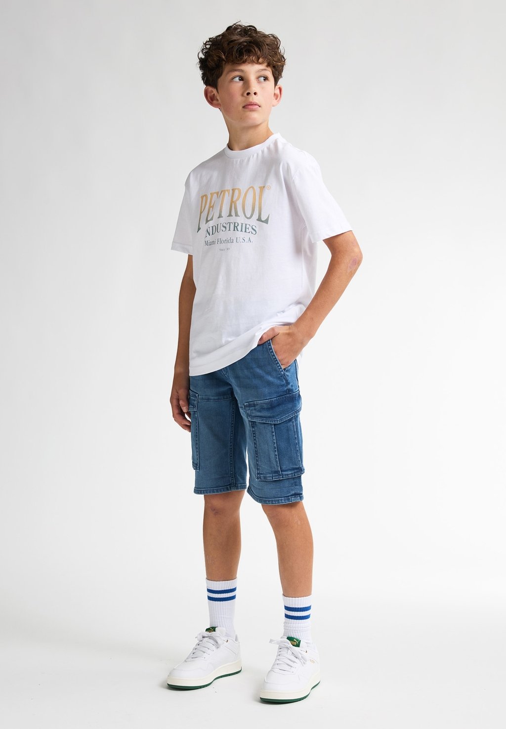 Футболка с принтом Petrol Industries, белый
Футболка с принтом Petrol Industries, белый