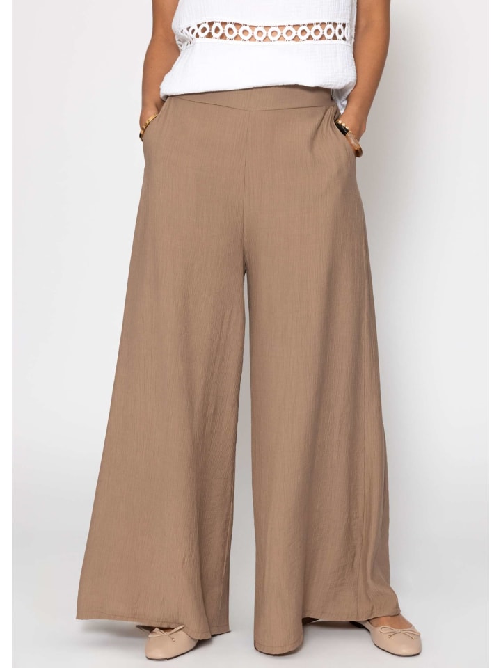 Тканевые брюки SASSYCLASSY, коричневый
Тканевые брюки SASSYCLASSY, коричневый