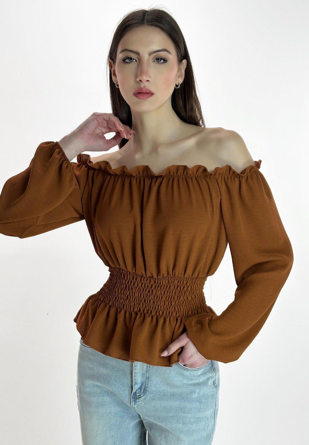 Блуза Elara, коричневый
Блуза Elara, коричневый