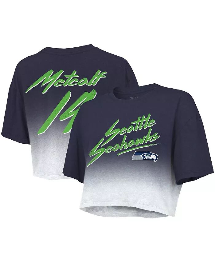Женская футболка Threads DK Metcalf Navy, White Seattle Seahawks с надписью Drip-Dye, именем игрока и номером игрока, трехкомпонентная укороченная футболка Majestic
Женская футболка Threads DK Metcalf Navy, White Seattle Seahawks с надписью Drip-Dye, именем игрока и номером игрока, трехкомпонентная укороченная футболка Majestic