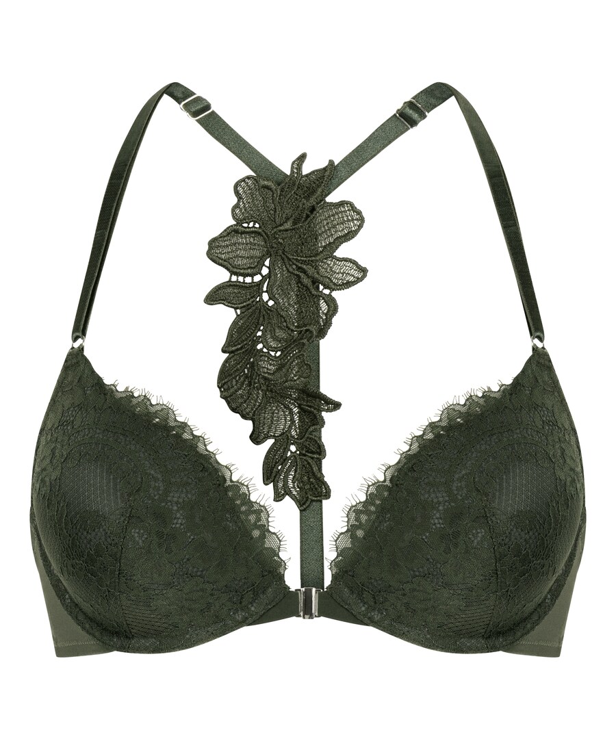 Бюстгальтер пуш-ап Hunkemöller Amara, Dark green
Бюстгальтер пуш-ап Hunkemöller Amara, Dark green