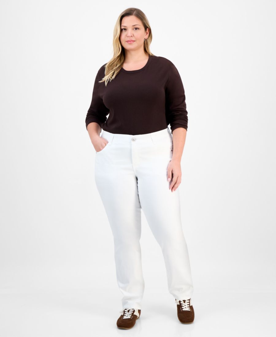 Модные джинсы прямого кроя ABsolution больших размеров Democracy, Opw Optic
Модные джинсы прямого кроя ABsolution больших размеров Democracy, Opw Optic