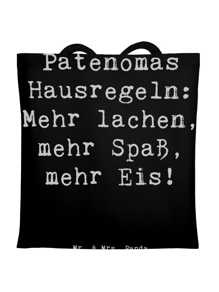 Сумка для переноски Mr & Mrs Panda Patenoma Hausregeln, черный
Сумка для переноски Mr & Mrs Panda Patenoma Hausregeln, черный
