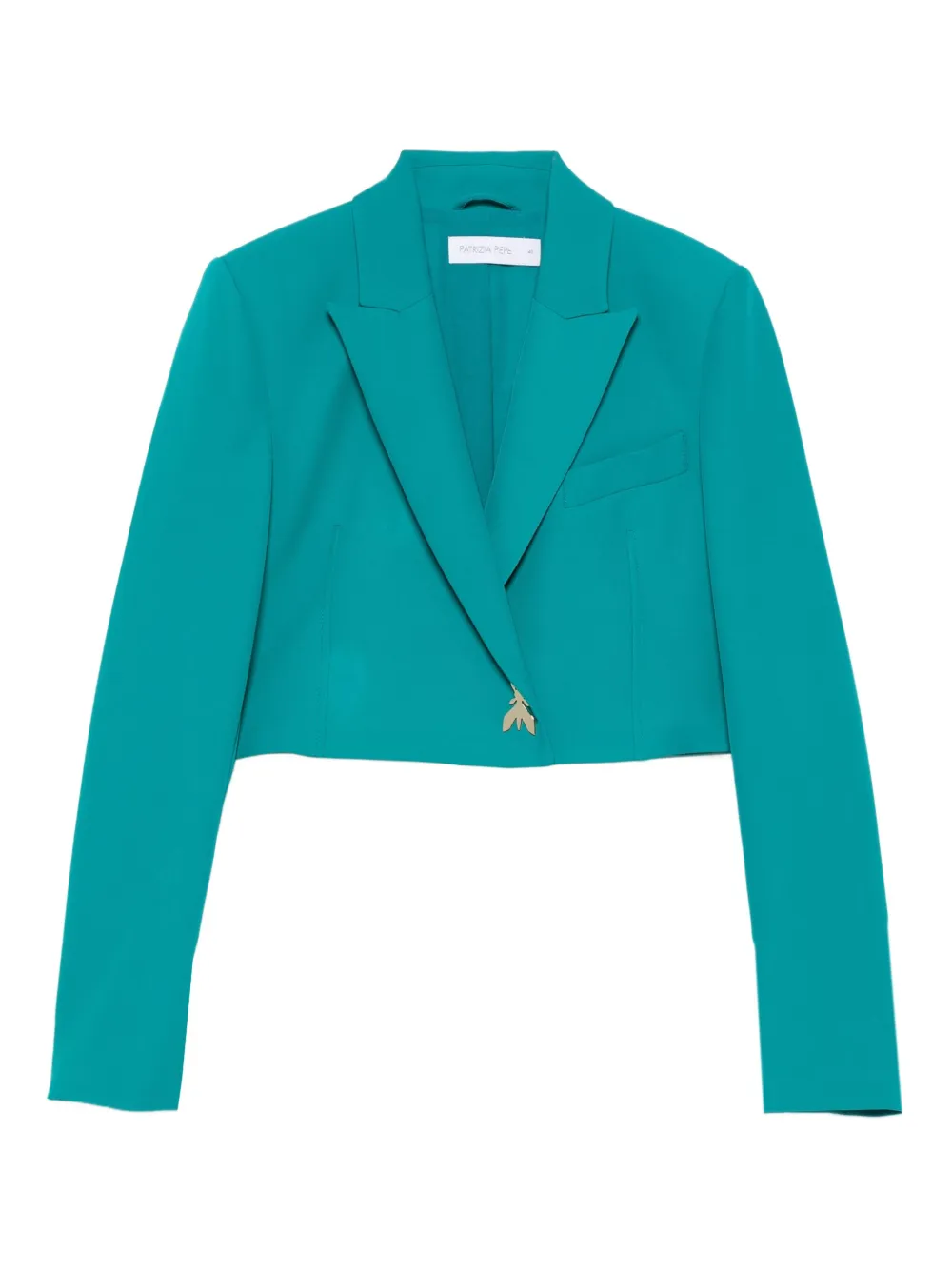 Укороченная куртка с пчелиным декором Patrizia Pepe, зеленый
Укороченная куртка с пчелиным декором Patrizia Pepe, зеленый