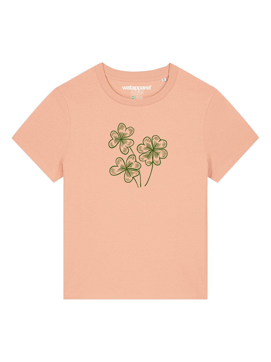 Рубашка Watapparel Glücksklee, персиковый
Рубашка Watapparel Glücksklee, персиковый