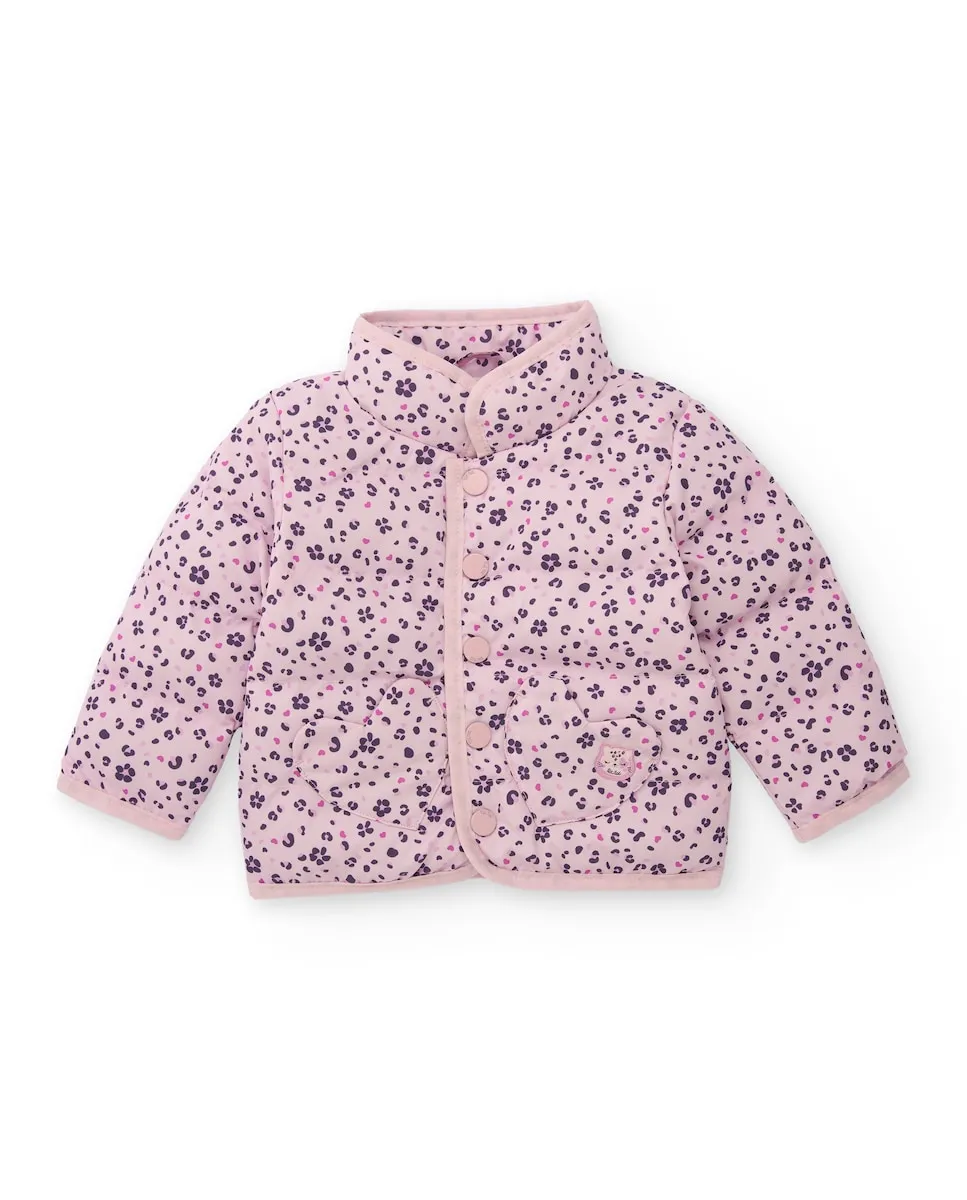 Розовая стеганая детская парка с цветочным и сердечным принтом Tuc tuc, розовый
Розовая стеганая детская парка с цветочным и сердечным принтом Tuc tuc, розовый