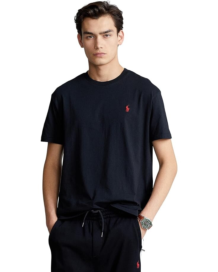 Футболка Polo Ralph Lauren Classic Fit Crew, цвет RL Black
Футболка Polo Ralph Lauren Classic Fit Crew, цвет RL Black
