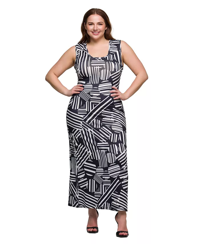 Платье-макси Razorback Tank Casual размера Plus 24seven Comfort Apparel, черный
Платье-макси Razorback Tank Casual размера Plus 24seven Comfort Apparel, черный