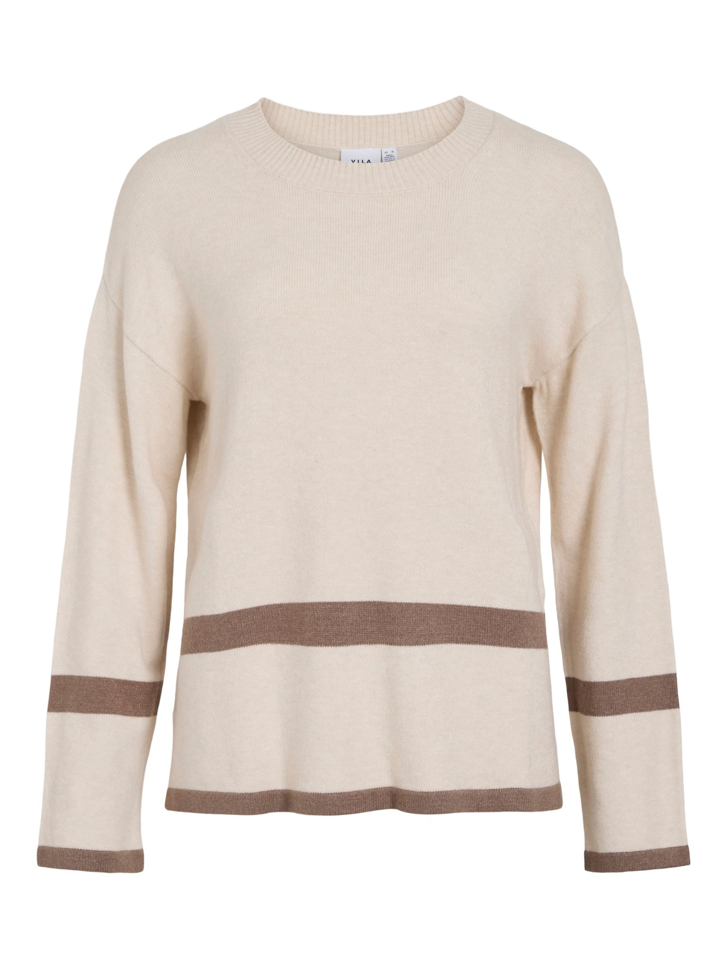 VILA Свитер оверсайз 'VIRil' в цвете коричневый, капучино
VILA Свитер оверсайз 'VIRil' в цвете коричневый, капучино