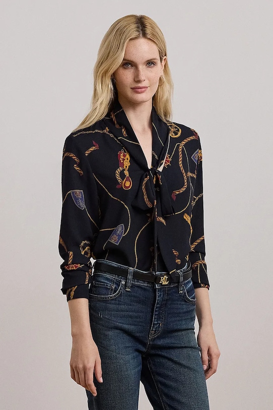 Блузка Lauren Ralph Lauren, темно-синий
Блузка Lauren Ralph Lauren, темно-синий