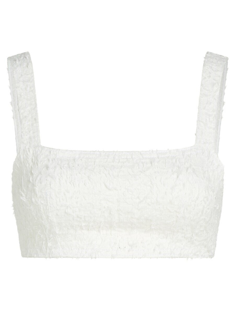 Топ Karl Lagerfeld Jeans, белый 
Топ Karl Lagerfeld Jeans, белый