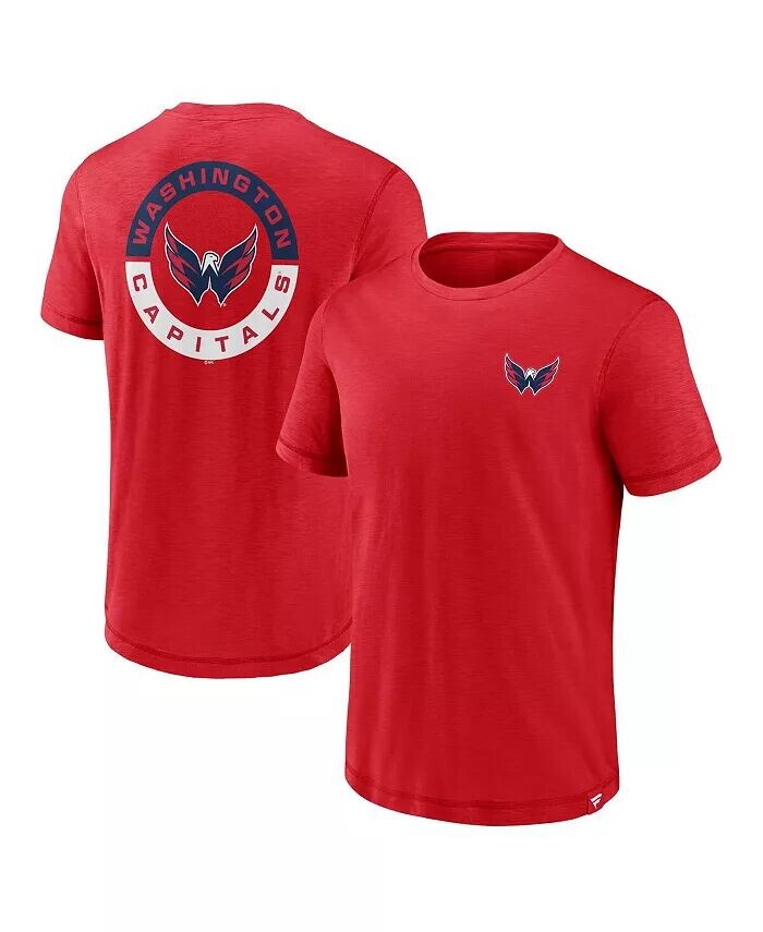 Мужская красная футболка Washington Capitals High Stick Fanatics, красный 
Мужская красная футболка Washington Capitals High Stick Fanatics, красный