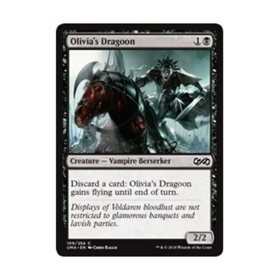 CCG Драгун Оливии (клавиша C), MTG - Ultimate Masters
CCG Драгун Оливии (клавиша C), MTG - Ultimate Masters