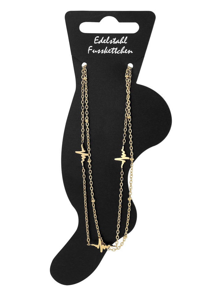 Adeliás Женский браслет в форме сердца из нержавеющей стали, 24 см, золотой
Adeliás Женский браслет в форме сердца из нержавеющей стали, 24 см, золотой