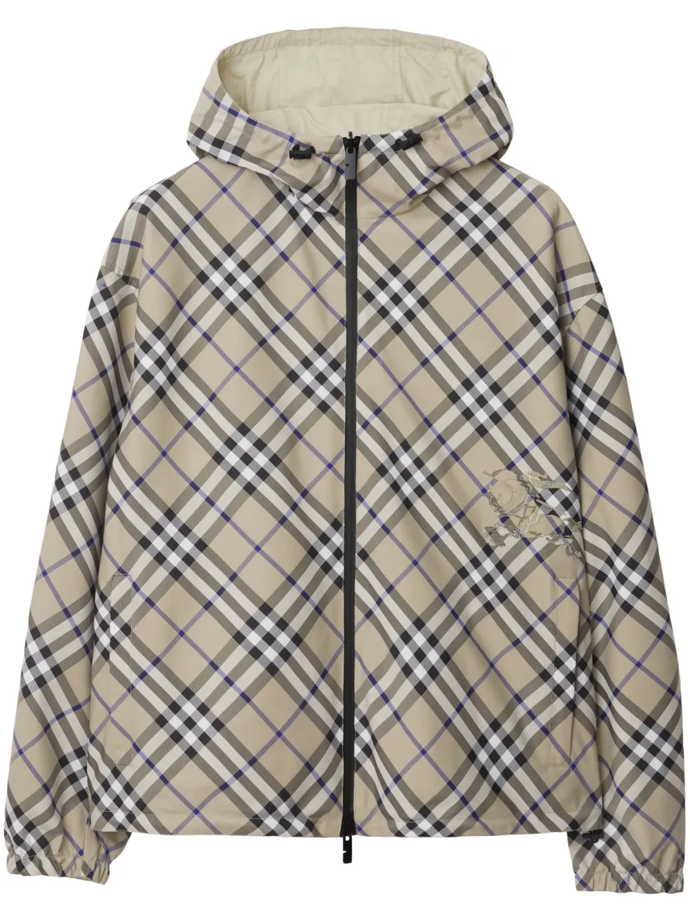 Худи Equestrian Knight в клетку Burberry Check, нейтральный
Худи Equestrian Knight в клетку Burberry Check, нейтральный