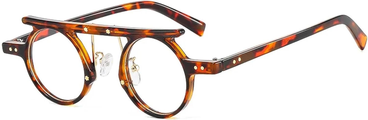 Модные маленькие круглые панк-солнцезащитные очки для женщин в стиле ретро с прозрачными градиентными линзами, защита от УФ-излучения UV400, двухцветные солнцезащитные очки для мужчин SZVVBKK, Leopard Clear
Модные маленькие круглые панк-солнцезащитные очки для женщин в стиле ретро с прозрачными градиентными линзами, защита от УФ-излучения UV400, двухцветные солнцезащитные очки для мужчин SZVVBKK, Leopard Clear