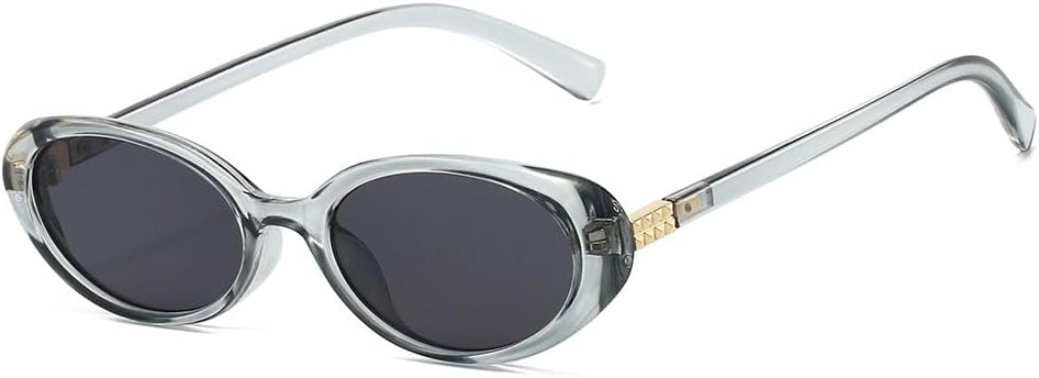 Ретро овальные солнцезащитные очки для женщин и мужчин, винтажные солнцезащитные очки с защитой от УФ-излучения UV400 для маленького лица, стильные миниатюрные солнцезащитные очки Generic, Silver Frame Gray Lenses
Ретро овальные солнцезащитные очки для женщин и мужчин, винтажные солнцезащитные очки с защитой от УФ-излучения UV400 для маленького лица, стильные миниатюрные солнцезащитные очки Generic, Silver Frame Gray Lenses