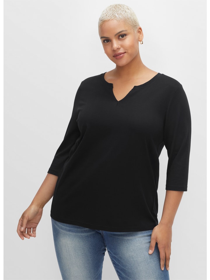 Футболка sheego, черный
Футболка sheego, черный