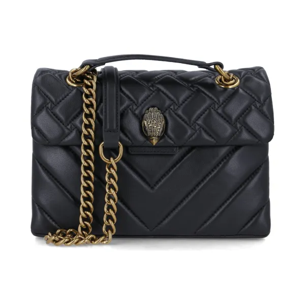 Кожаная сумка-мессенджер Kensington Kurt Geiger, черный
Кожаная сумка-мессенджер Kensington Kurt Geiger, черный