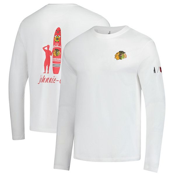 Мужская белая футболка с длинным рукавом Chicago Blackhawks Adam Johnnie-O
Мужская белая футболка с длинным рукавом Chicago Blackhawks Adam Johnnie-O