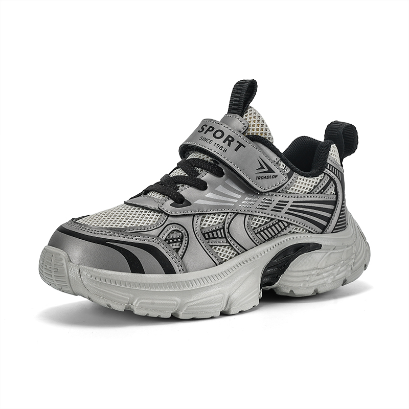 Легкие, амортизирующие, устойчивые к истиранию, дышащие, низкие, детские кроссовки для повседневной жизни TROADLOP, серый
Легкие, амортизирующие, устойчивые к истиранию, дышащие, низкие, детские кроссовки для повседневной жизни TROADLOP, серый