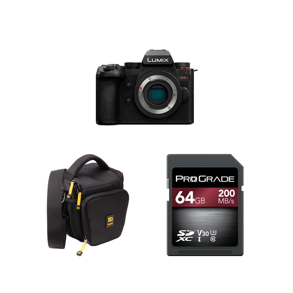 Беззеркальная камера Panasonic Lumix G9 II Mirrorless Camera with Basic Bundle
Беззеркальная камера Panasonic Lumix G9 II Mirrorless Camera with Basic Bundle