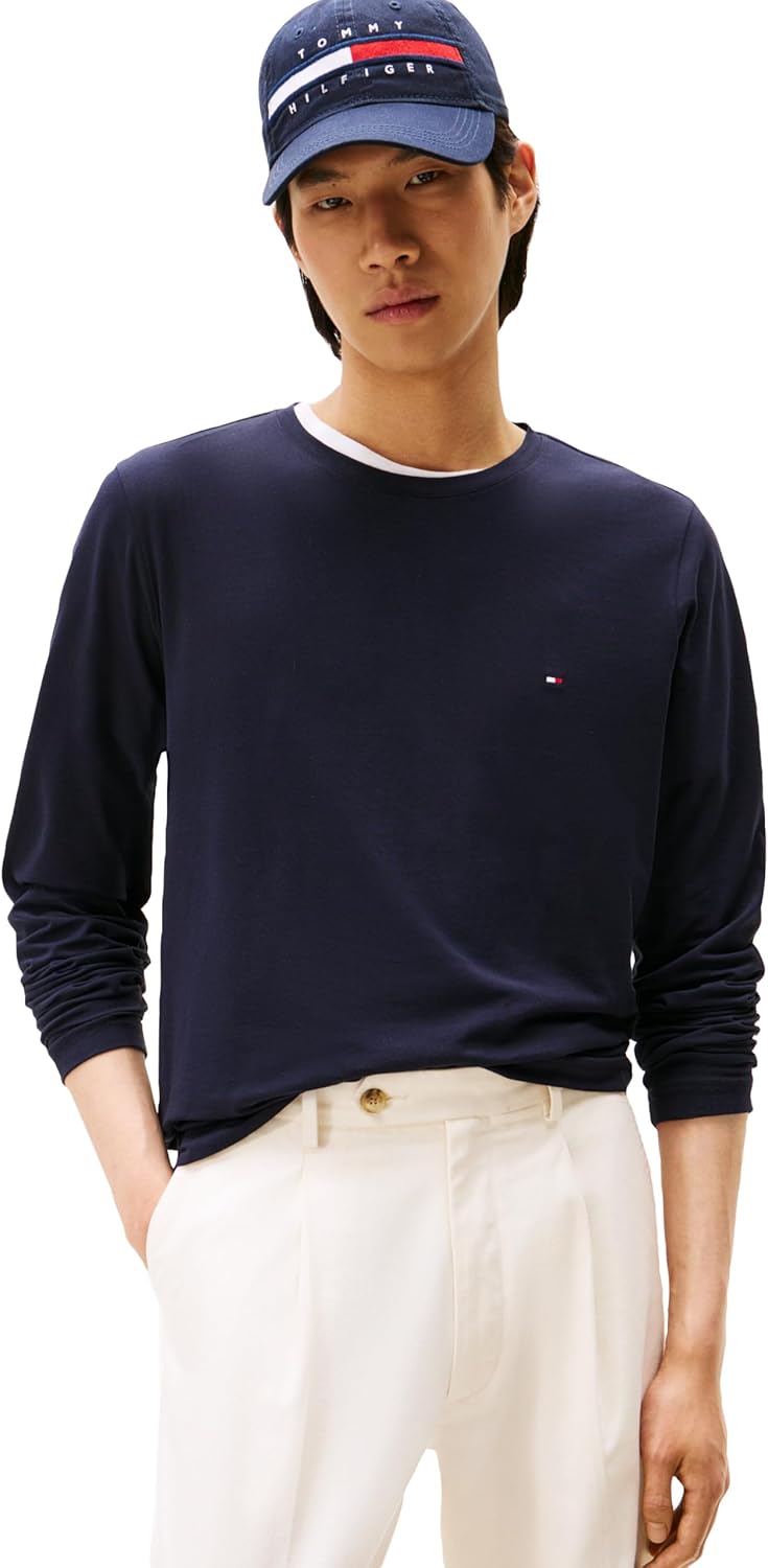 Мужские футболки Tommy Hilfiger с длинным рукавом из хлопка и эластичного хлопка, облегающие, базовые, Desert Sky, Коричневый, Мужские футболки Tommy Hilfiger с длинным рукавом из хлопка и эластичного хлопка, облегающие, базовые, Desert Sky
Мужские футболки Tommy Hilfiger с длинным рукавом из хлопка и эластичного хлопка, облегающие, базовые, Desert Sky, Коричневый, Мужские футболки Tommy Hilfiger с длинным рукавом из хлопка и эластичного хлопка, облегающие, базовые, Desert Sky