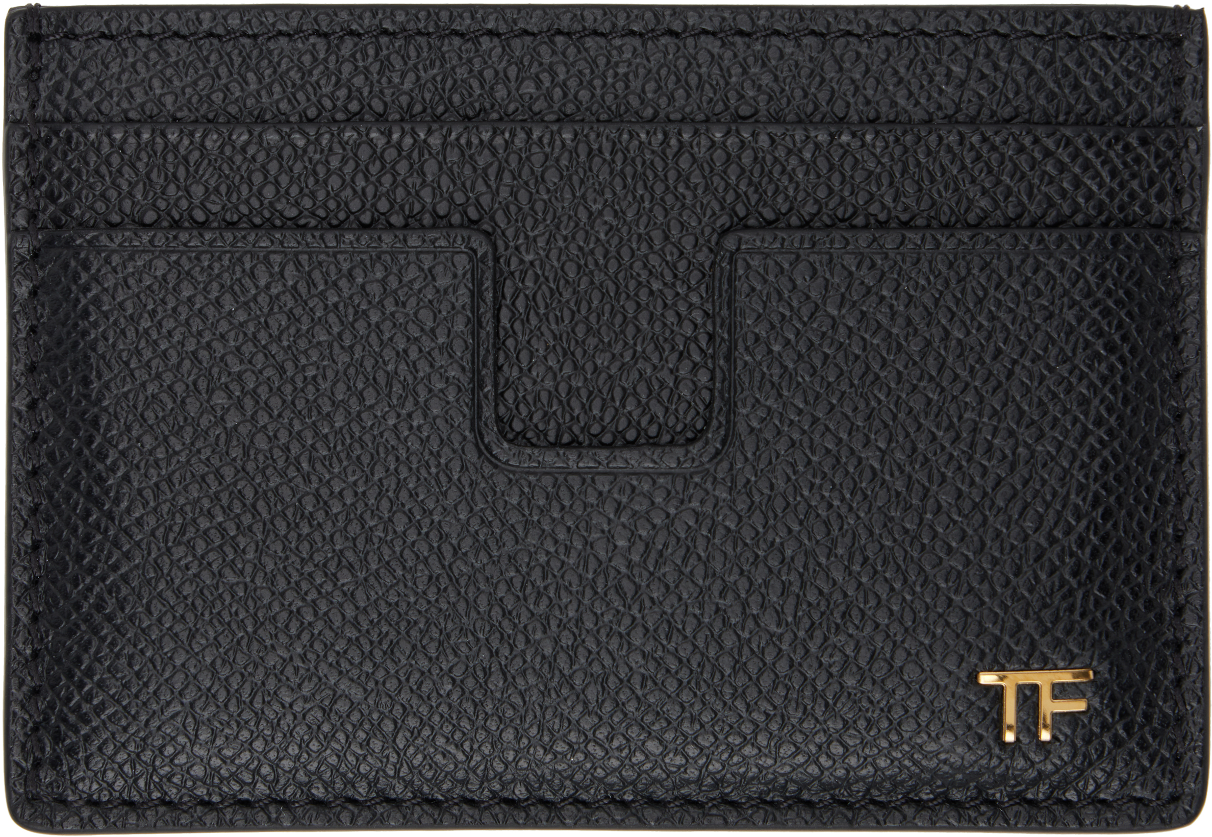 Классический держатель карт из мелкозернистой кожи TOM FORD, черный
Классический держатель карт из мелкозернистой кожи TOM FORD, черный