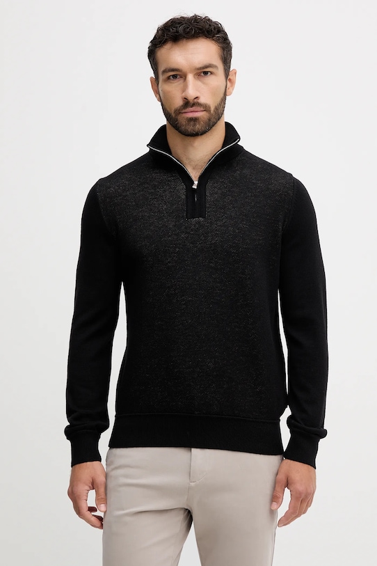 Шерстяной свитер Boss, черный
Шерстяной свитер Boss, черный