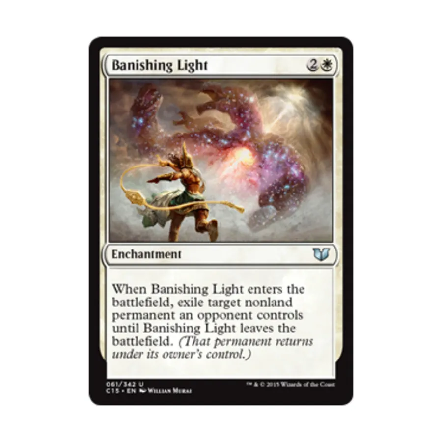 CCG Изгоняющий свет (U), MTG - Commander 2015
CCG Изгоняющий свет (U), MTG - Commander 2015