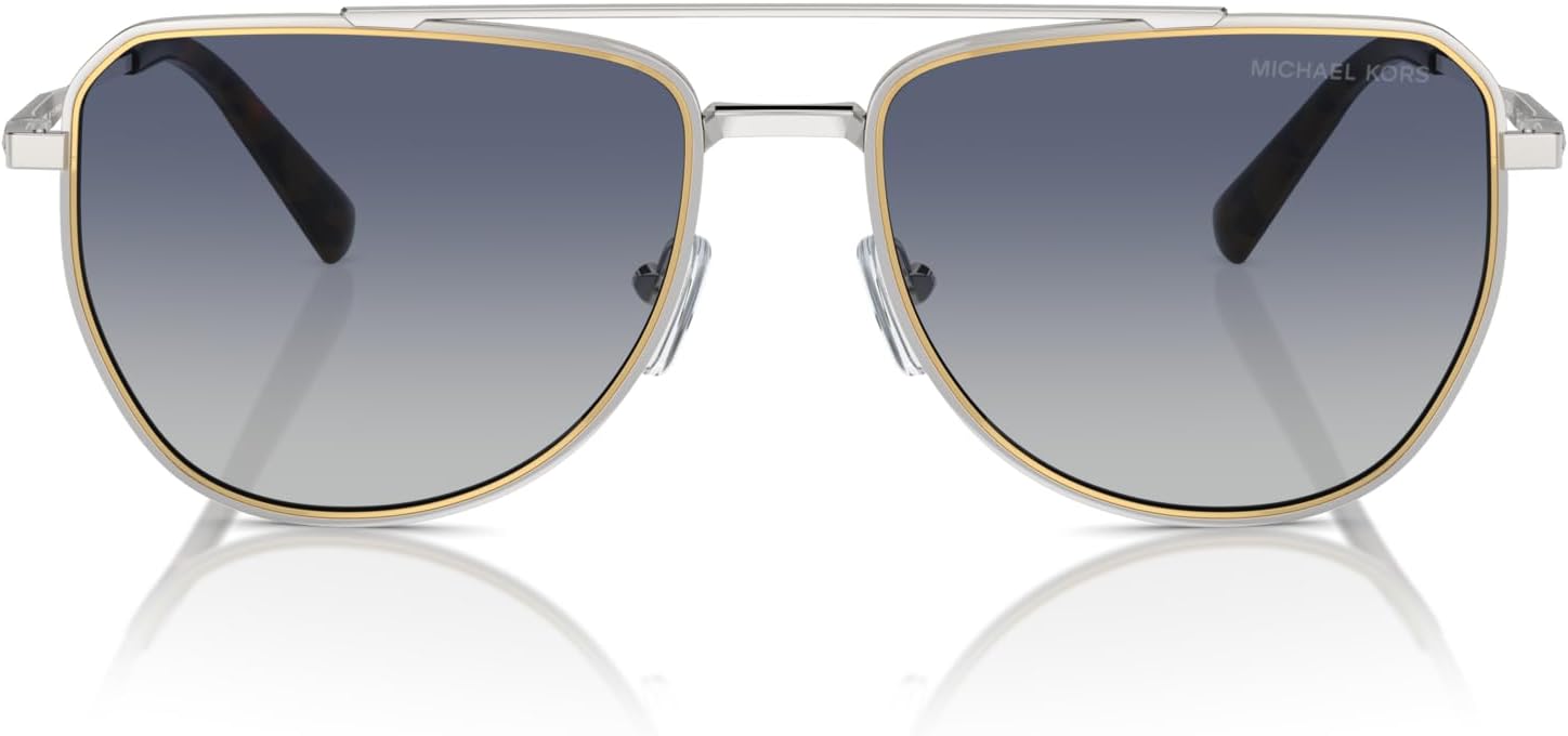 Мужские солнцезащитные очки Michael Kors Mk1155 Whistler Aviator, Shiny Silver/Blue Gradient
Мужские солнцезащитные очки Michael Kors Mk1155 Whistler Aviator, Shiny Silver/Blue Gradient