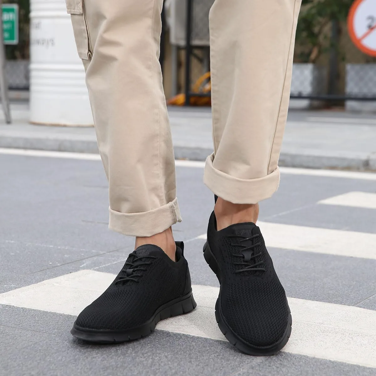 Мужские повседневные оксфорды-кроссовки для бизнеса, сетчатые, дышащие, легкие, для ходьбы, удобные для тенниса LEZTA, черный
Мужские повседневные оксфорды-кроссовки для бизнеса, сетчатые, дышащие, легкие, для ходьбы, удобные для тенниса LEZTA, черный