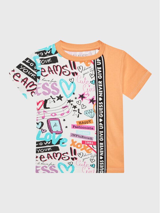 Футболка стандартного кроя Guess, оранжевый
Футболка стандартного кроя Guess, оранжевый