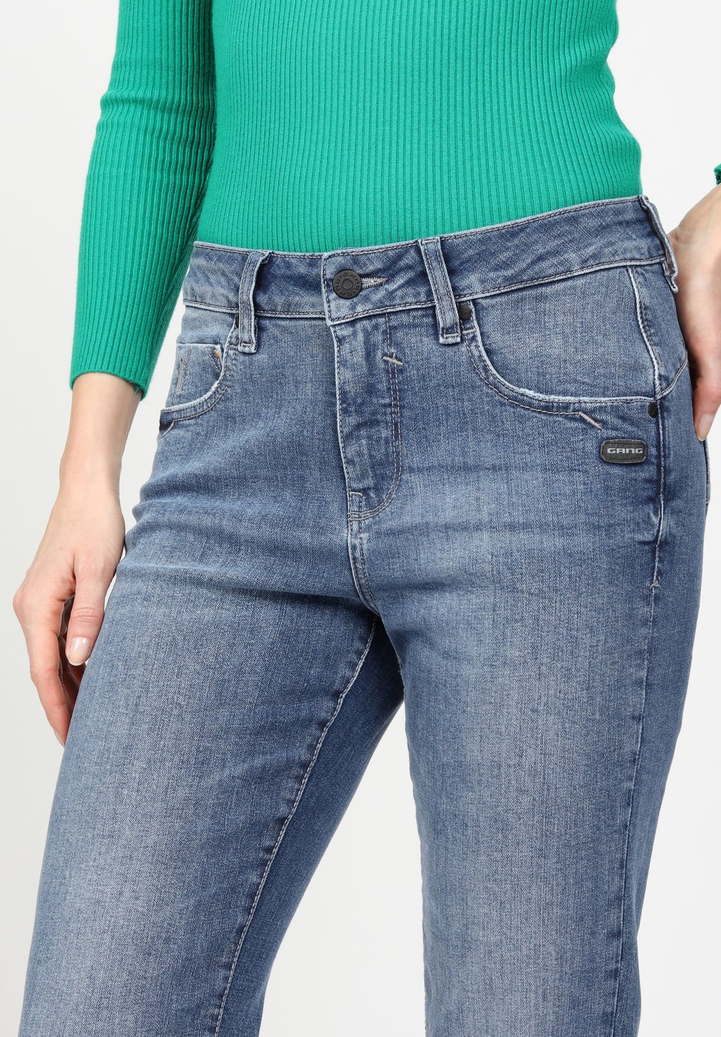 Джинсы облегающего кроя Gang, синий деним
Джинсы облегающего кроя Gang, синий деним