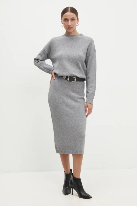 Свитер и юбка Answear Lab, серый
Свитер и юбка Answear Lab, серый