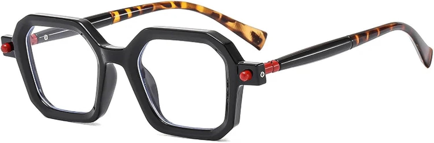 Солнцезащитные очки с защитой от УФ-излучения UV400 | Двухцветные женские очки с градиентными заклепками и прозрачными линзами, оправа для занятий спортом на открытом воздухе и вождения DSVIGF, Black Clear
Солнцезащитные очки с защитой от УФ-излучения UV400 | Двухцветные женские очки с градиентными заклепками и прозрачными линзами, оправа для занятий спортом на открытом воздухе и вождения DSVIGF, Black Clear