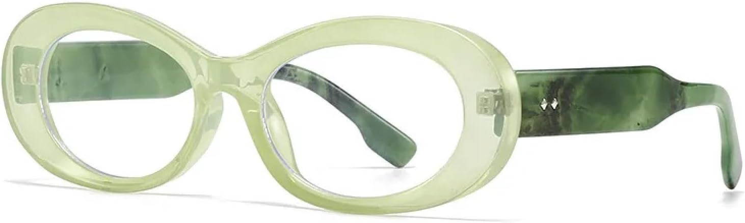 Классические овальные солнцезащитные очки с заклепками для женщин и мужчин, роскошные, винтажные, популярные, в стиле панк, розовые, с защитой от УФ-излучения UV400 TKKTLLT, Green Clear
Классические овальные солнцезащитные очки с заклепками для женщин и мужчин, роскошные, винтажные, популярные, в стиле панк, розовые, с защитой от УФ-излучения UV400 TKKTLLT, Green Clear