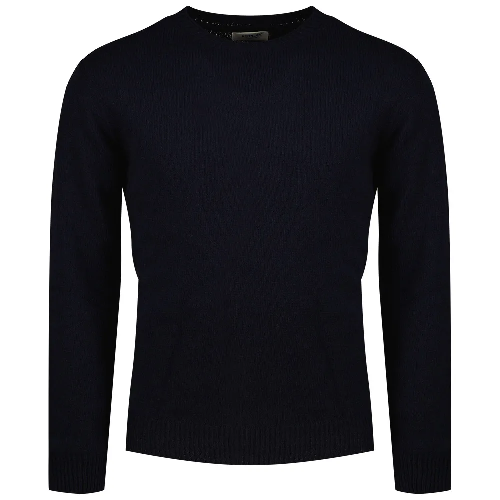 Свитер Replay UK4853.000.G23892, синий 
Свитер Replay UK4853.000.G23892, синий