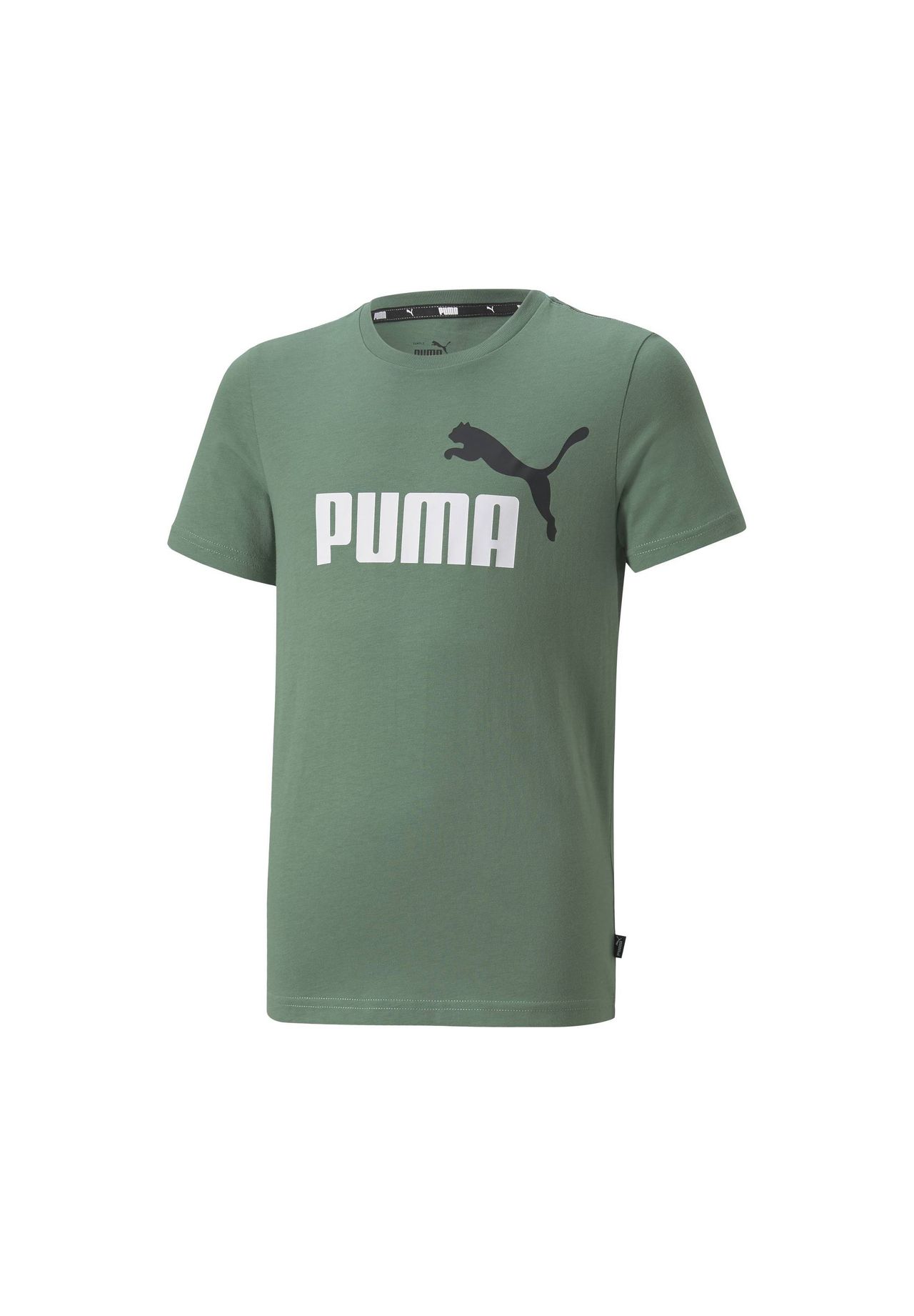 Футболка для мальчиков — ESS+ 2 Col Logo Tee, круглый вырез, короткий рукав, однотонная PUMA, цвет Gr_n (deep Forest)
Футболка для мальчиков — ESS+ 2 Col Logo Tee, круглый вырез, короткий рукав, однотонная PUMA, цвет Gr_n (deep Forest)