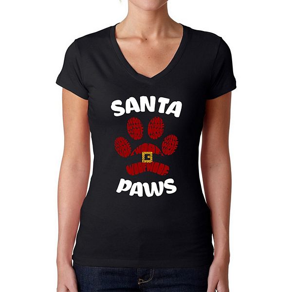 Футболка с V-вырезом Santa Paws La Pop Art
Футболка с V-вырезом Santa Paws La Pop Art