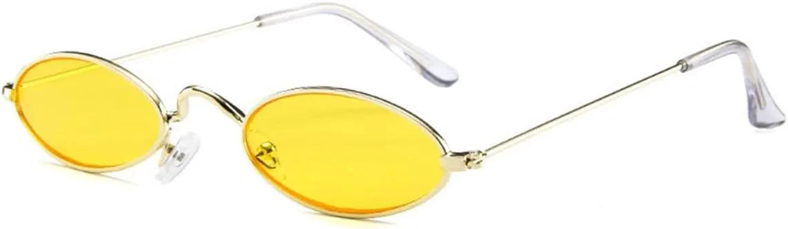 Модные солнцезащитные очки из металла, маленькие, круглые, классический винтажный ретро-стиль, стильные, универсальные, для мужчин и женщин Ulalaza, Style-11
Модные солнцезащитные очки из металла, маленькие, круглые, классический винтажный ретро-стиль, стильные, универсальные, для мужчин и женщин Ulalaza, Style-11