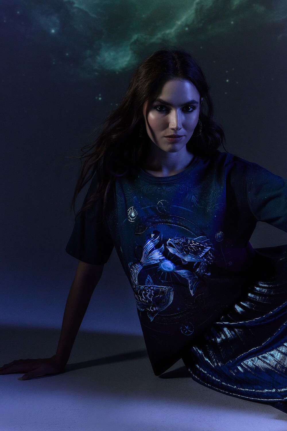 Хлопковая футболка Medicine, бирюзовый 
Хлопковая футболка Medicine, бирюзовый