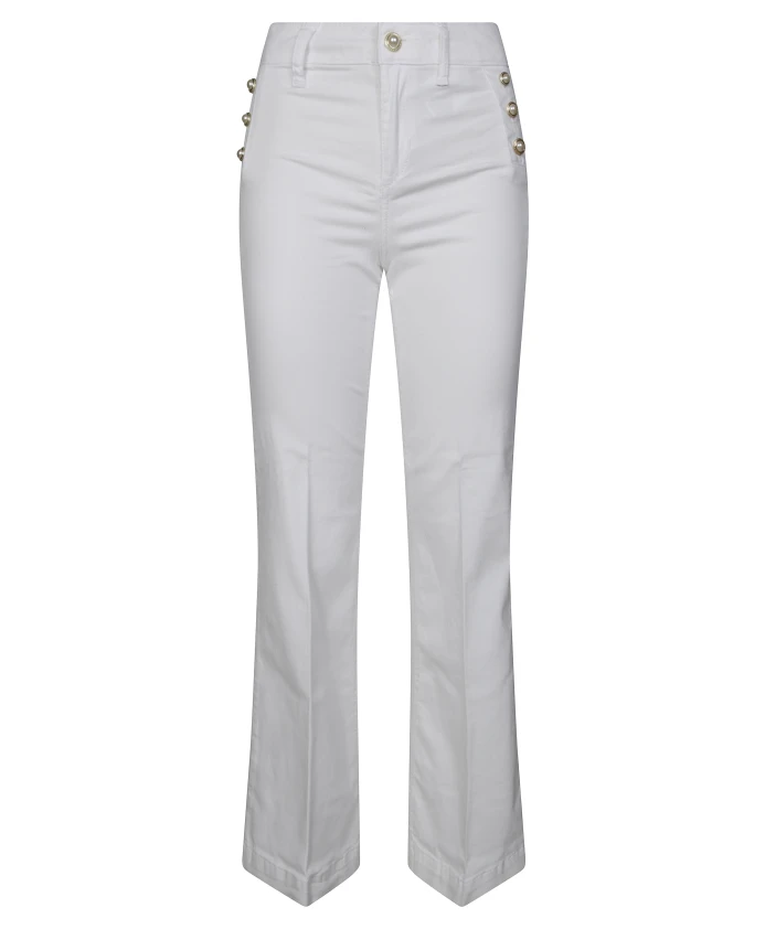Брюки с боковыми пуговицами Liu Jo, белый
Брюки с боковыми пуговицами Liu Jo, белый