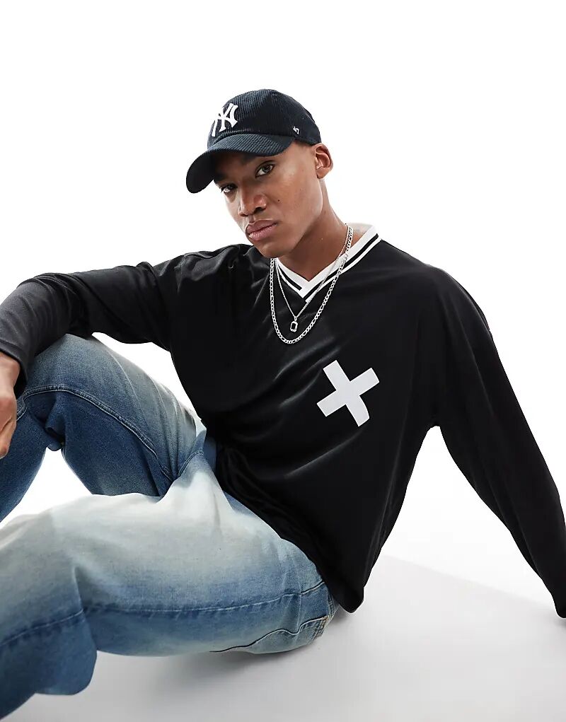 COLLUSION Спортивный топ с длинными рукавами сзади
COLLUSION Спортивный топ с длинными рукавами сзади