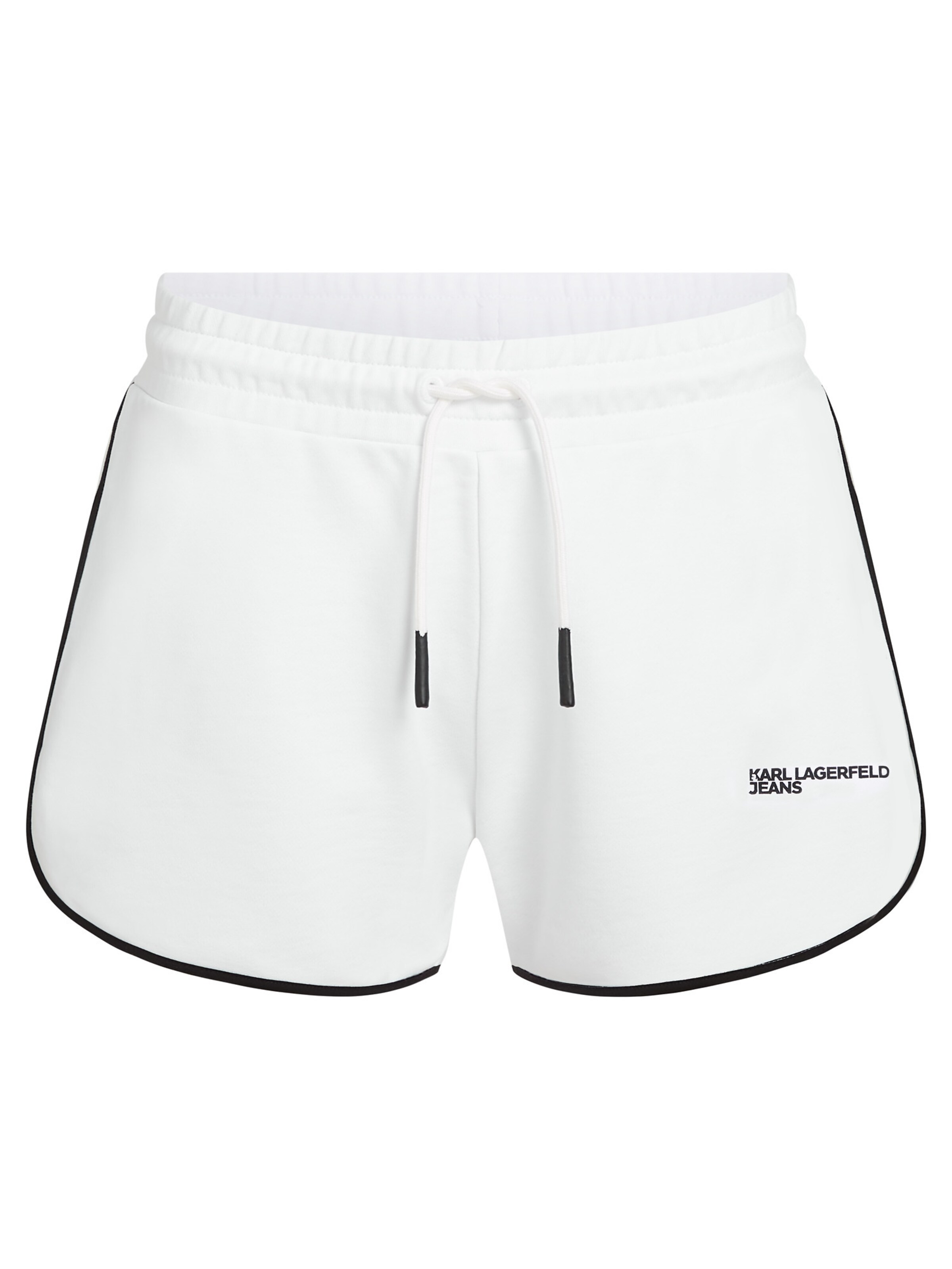 KARL LAGERFELD JEANS Шорты Regular в белом цвете
KARL LAGERFELD JEANS Шорты Regular в белом цвете