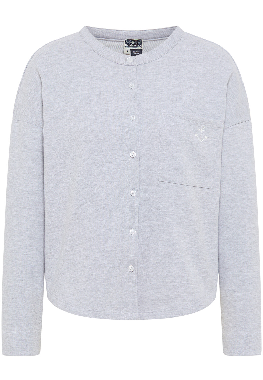 Толстовка DreiMaster, цвет Hellgrau Melange
Толстовка DreiMaster, цвет Hellgrau Melange