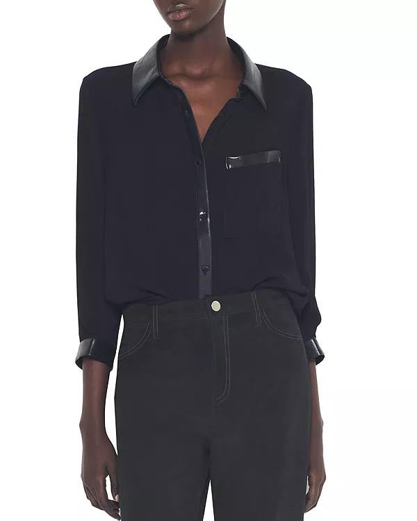 Блузка веры As By Df, черный
Блузка веры As By Df, черный